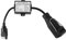 XTevu Convertisseur De Câblage De Circuit D'éclairage De Remorque Portable, Prise Plate US 4 Broches Vers Connecteur De Remorque EU 13 Broches Compatible Avec RV, Camion Et Remorque, Adaptateur De Câb