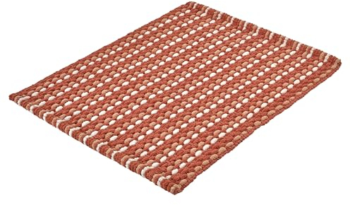 Kleine Wolke Badteppich Loop Terracotta 55 x 65 cm