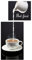 burkfeeg 2 Stück Kaffee Bar Wanddeko Küche Poster Küchenbilder Esszimmer Dekor Wandbilder Modern Schwarz Weiß Leinwand Bild Wohnzimmer Bilder?Ohne Rahmen
