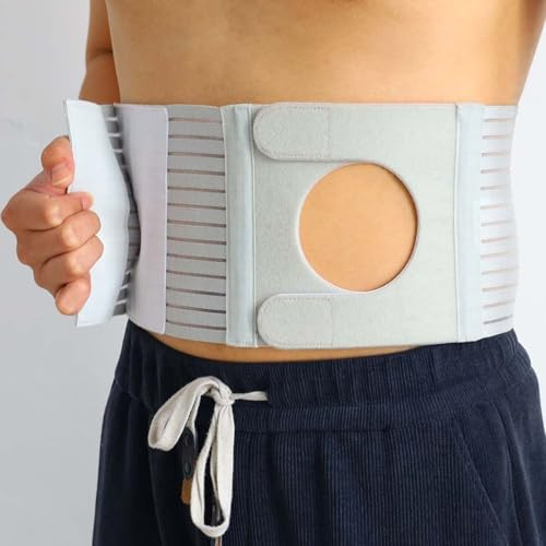 Cintura per Stomia, Fornitura di Stomia Addominale, Forniture Mediche per Stomia Cintura Stealth per Coperture Sacche Stomia Colostomia per Uomini e Donne per Prevenire l'Ernia dello Stoma e