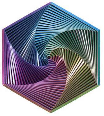 Fidget Fidget Toys,Hexagon Cube Fidget,Gear Spielzeug Tressabbau Spielzeug,Anti Stress Spielzeug,Sensorik Spielzeug,3D Hexagon Spiral Spielzeug Hexagon,für Kids Adults Angst Stresslinderung