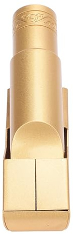 Embout de Saxophone Alto, Remplacement de L'embout de Saxophone en Laiton et Métal avec Capuchon pour les Débutants Professionnels