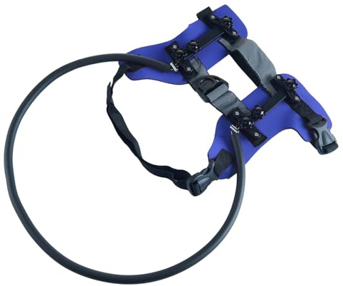 Arnés para Perros Ciegos Collar de navegación con Tiras Reflectantes para