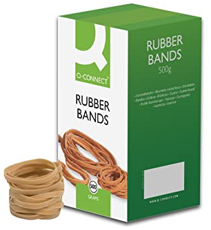 Q-Connect Rubber Bands No.34 101.6 x 3.2mm 500g KF10539