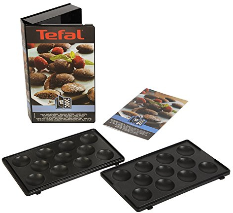 Tefal Coffret Snack Collection - 2 plaques mini bouchées + 1 livre de recettes XA801212