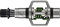 Crankbrothers Klickpedale XC Eggbeater 2, Silber/grün, CBEB2