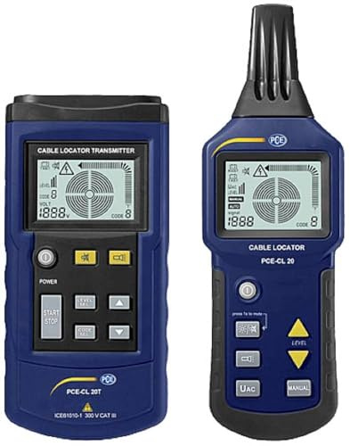 Cable Detector PCE-CL 20 used to detect live and voltage-free electrical wires from PCE Instruments