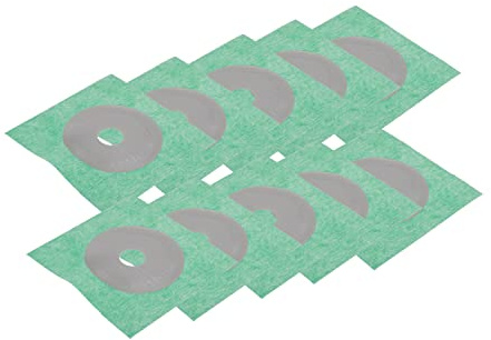 Repa Market Hidrotape T – 30 x 70 mm Lot de 10 manchons d'étanchéité – Joint de tuyau – Matériau imperméable pour douche/salle de bain/canalisations – Protection en caoutchouc polymère
