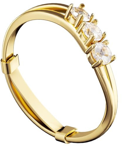 Lot de 12 protège-bagues invisibles en métal doré/argenté, ajusteur de taille de bague pour bagues lâches, protège-bagues, pour homme et femme, lac