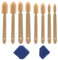 10pcs Rubber Caulking Tool, Silicone Caulking Tool Sealant Grout Spatula Caulk Finishing Tool Multifunctional Caulking Remover Smoothing Tool Applicator for Brick Kitchen Bathroom