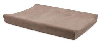 Jollein Housse de Matelas à Langer - Milky Coffee - 50x70cm - 85% Coton, 15% Polyester - Certifiée OEKO-TEX - Housse pour Matelas à Langer