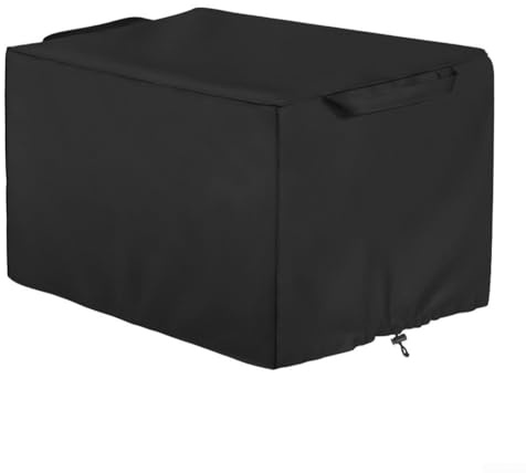 Copertura antipolvere per macchina da stampa a caldo con panno impermeabile Oxford 210D, coulisse regolabile e manico centrale per un facile utilizzo (nero)