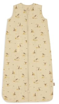 Jollein Muslin sommarsovsäck baby – Kangaroots – 90 cm – 100% bomull – 0,5 TOG – sovsäck baby sommar – OEKO-TEX certifierad