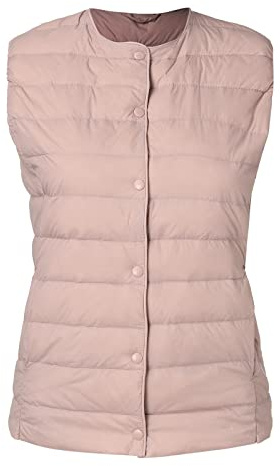 Gilet Doudoune sans Manche Légère Femme Duvet Matelassé Veste sans Manches Femme Plume Ultra Light Manteau Doudoune Matelassée Pliable Blouson Doudounes Legeres Hiver Chaudes Grande Taille