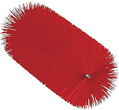 Vikan - Higiene - Cepillo para tuberías - Para cable flexible - Fibras medianas - Rojo - 60mm