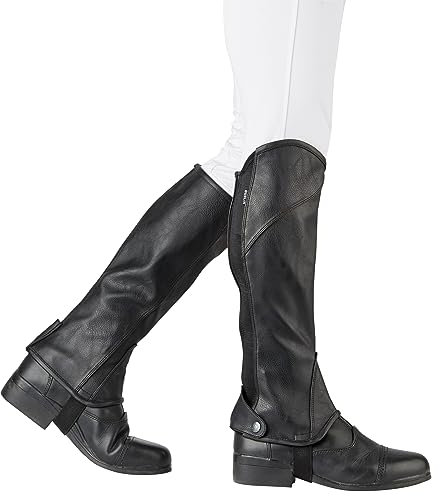 Dublin Stretch Fit Half Chaps Schwarz