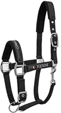 Equiline Halfter Timmy, Stallhalfter Größe Vollblut, Farbe schwarz