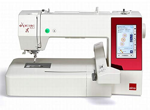 Elna Máquina de bordar Expressive 830L por ordenador, para disfrutar del bordado.