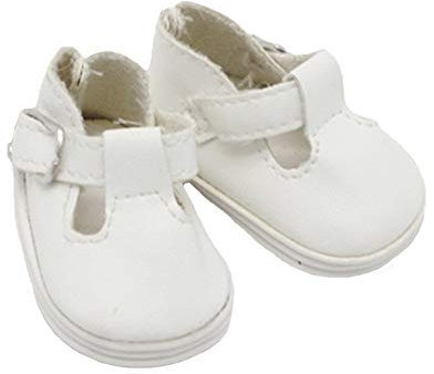 Uteruik Doll Zapatos de Cuero para muñeca BJD de 14 Pulgadas, Accesorios Casuales para Disfraz, 1 par (#D)