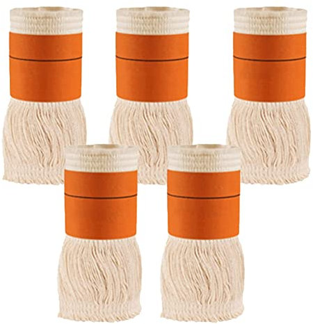 GUAWJRZDP Estufa de Petróleo de Emergencia,Estufa de Queroseno portátil eficiente for Acampar,calefacción y Cocina Dos en uno,sin Electricidad, calefacción de área Grande de 360 ​​° (Color : Wick*5)