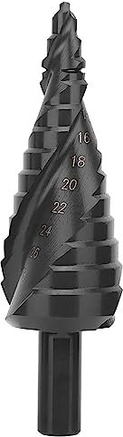 Punta da Trapano Conica da 6‑30 Mm, Punta Conica, Taglierina Per Fori in Acciaio Ad Alta Velocità Per Nitrurazione Per Lamiera