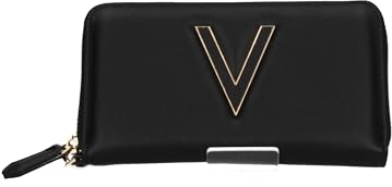 Valentino Coney Zip Around Wallet Nero