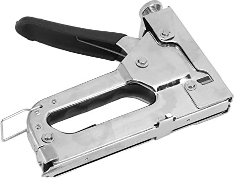 Pistolas Grapadoras para Construcción de Viviendas, Pistola Grapadora Manual, Pistola Grapadora Manual de Clavado Rápido, Pistola Grapadora para Muebles, Cuero, Madera, Grapadoras