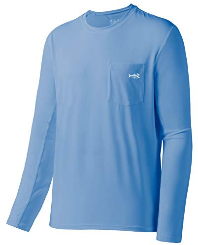 Bassdash fiske-tröjor för män UV-solskydd UPF 50+ långärmad t-shirt