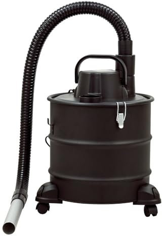 FACILITYS - Aspirateur à Cendres Chaudes, 1200 W, 18 L - Aspirateur a Cendre pour Cheminée et Poils à Pellets Granulés - 60°C Max - Cable 1,5 m