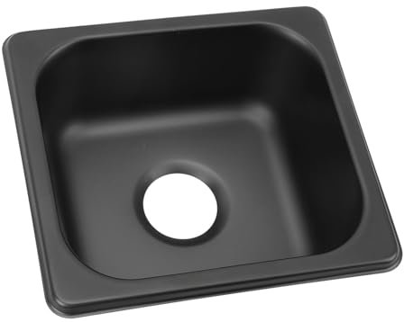 Évier de Cuisine, Évier en Acier Inoxydable Installé Intégré Avec Port de Vidange, Évier de Services Publics Compacts pour Les Camping Cars, Les Campeurs, Les Yachts