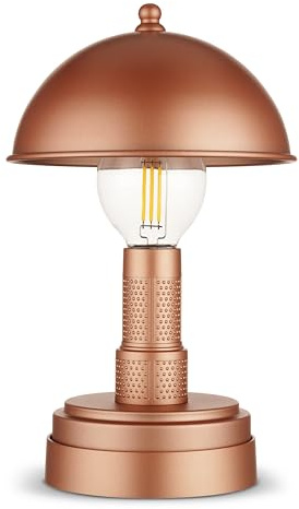REV Kabellose Tischlampe CLASSIC, dimmbar, 65 Lumen, warmweiß, kupfer