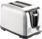Rosenstein & Söhne Brottoaster: Edelstahl-Toaster für 2 Scheiben, 650 W (Automatik-Toaster, Schlitz)