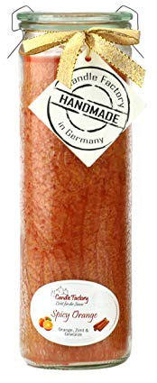 Candle Factory Big Jumbo Duftkerzen Spicy Orange 306045