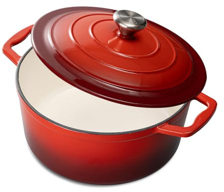 Chef Power Dutch Oven 5QT, rot