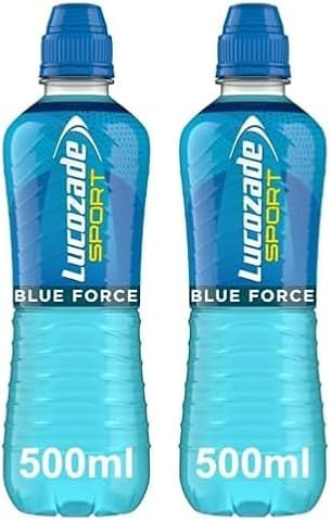 LUCOZADE SPORT BLUE FORCE 500ML x 12 (Pack of 2)