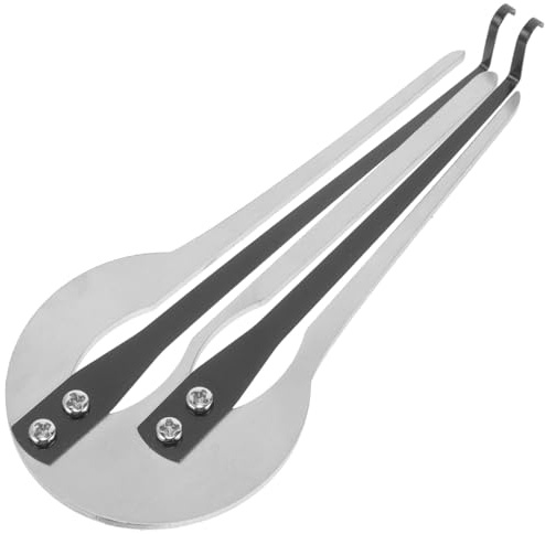 CVUTOVO Jew S Harp Mouth Harp Metal Jaw Musical Instrument for Beginners Portable Ethnic Music Instrument Compact 5.11 Inch Travel Friendly