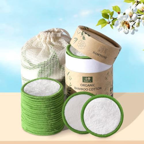 Reusable Makeup Remover Pads – Organic Cotton Facial Cleansing Pads