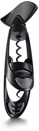 Vacu Vin- 68814606- Korkenzieher Twister schwarz Geschenkpackung