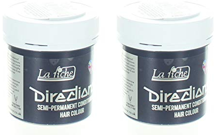 La Riche Directions Semi-Permanent Hair Colour Dye x2 Pack- Stormy Grey