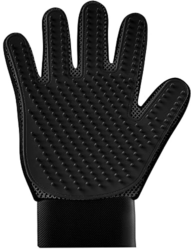 KENNELS & KATS Pet Grooming Glove | Pet Brush Glove | Premium De-shedding Glove for Easy, Mess-free Grooming with 260 Tips | Grooming Mitt For Dogs, Cats, Rabbits & Horses with Long/Short/Curly Hair