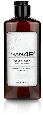 Man 42 Champú profesional para barba Beard Soap 200 ml