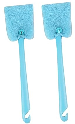 minkissy Elegant Rengöringsborste - Svampborste Med Handtag För Diskbänk Diskmaskin Badrum