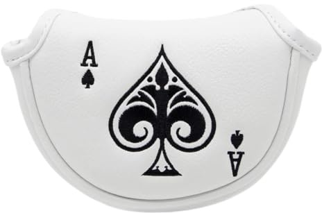 Hperu Couvercle de Putter Demi-maillet, Couvre-Chef de Putter, Protecteur de Club Compatible avec Le Couvercle de Capuchon de Queue