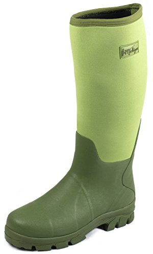 Michigan Neoprene Waterproof Wellington Boots, Sizes UK 6 - 12, Fishing Boots Wellies