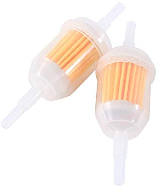 kraftstofffilter,benzinfilter 8mm motorrad,Kraftstofffilter, 2 Stück Benzinfilter Universal Auto Motor Benzin Inline Pipe Mehrweg Kraftstofffilter 6mm 8mm Schlauch Vorfilter für PKW Auto Motorrad