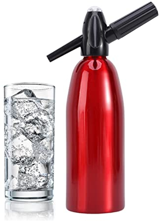 Luckxing Seltzer Maker - Machine à Eau pétillante, Siphon à Bulles d'eau gazeuse Maker, Soda Maker, Machine à Boissons Carbonateur pour Bar à Domicile