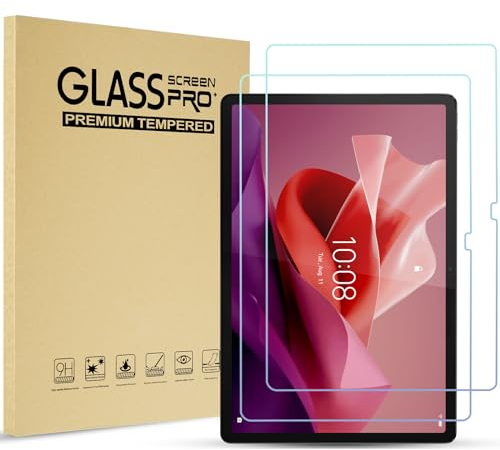 ProCase 2 Stück Schutzfolie für 12.7 Lenovo Tab P12 2023/ Lenovo Idea Tab Pro 2025/ Lenovo Yoga Tab Plus 2025, Schutzglas Screen Protector - Klar