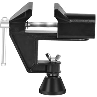 Helping Hands Magnetic Soldering Vise Circuit Board Holder, 2.1-inch Jaw Opening Workbench Vise, Multi-Purpose Vice, 360° Swivel Base Home Vise for Soldering,Home Workshop, Welding DIY