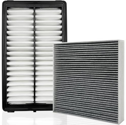 Not for hybrid, Cabin and Engine Air Filter Fits for 2022-25 Tucson, 2021-25 Santa Fe, 2020-25 Sonata, 2022-25 Santa Cruz, 2023-25 Sportage, 2021-25 K5, Fits 97133-L0000, 28113-L1000, CF12820, CA12816