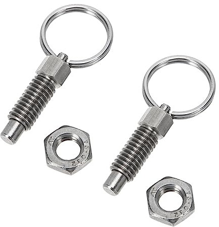 SHINEOFI 2piezas Pasadores De Posicionamiento De Acero Inoxidable Pasador De Seguridad Pasador De Acoplamiento Para Uso Taller o Taller